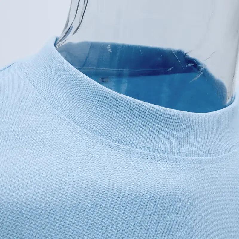 2024  CengLuanDieZhang 240g 280g dropped shoulder cool tees custom quality streetwear men oversized tshirt best heavyweight cotton men's t shirt CengLuanDieZhang