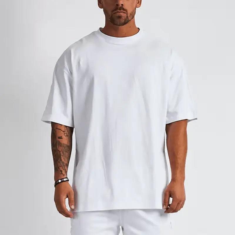 2024  CengLuanDieZhang 240g 280g dropped shoulder cool tees custom quality streetwear men oversized tshirt best heavyweight cotton men's t shirt CengLuanDieZhang