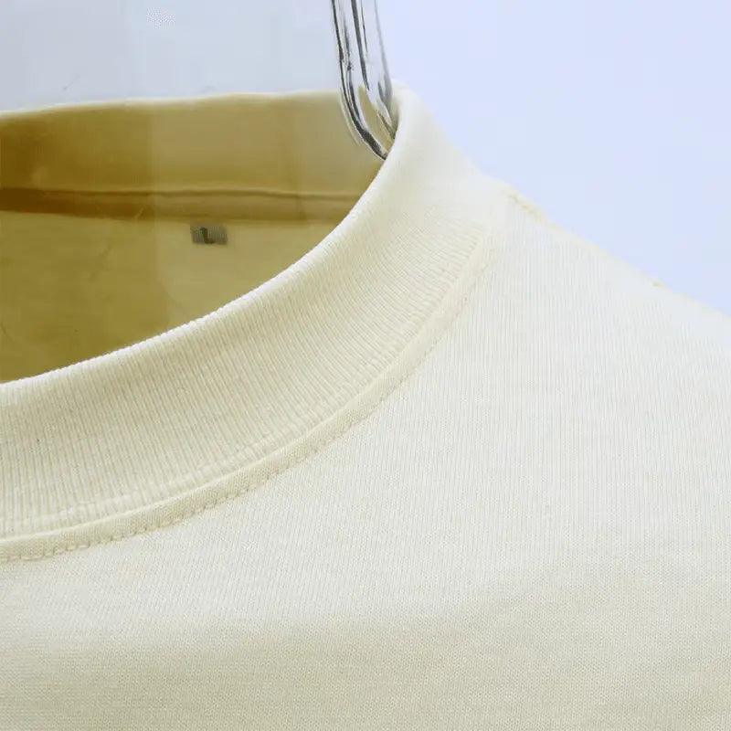 2024  CengLuanDieZhang 240g 280g dropped shoulder cool tees custom quality streetwear men oversized tshirt best heavyweight cotton men's t shirt CengLuanDieZhang
