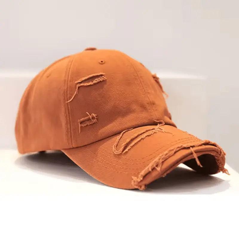 2024  CengLuanDieZhang Adjustable Unisex Fashion Blank Vintage Distressed Washed Cotton Baseball Cap Dad Hat CengLuanDieZhang