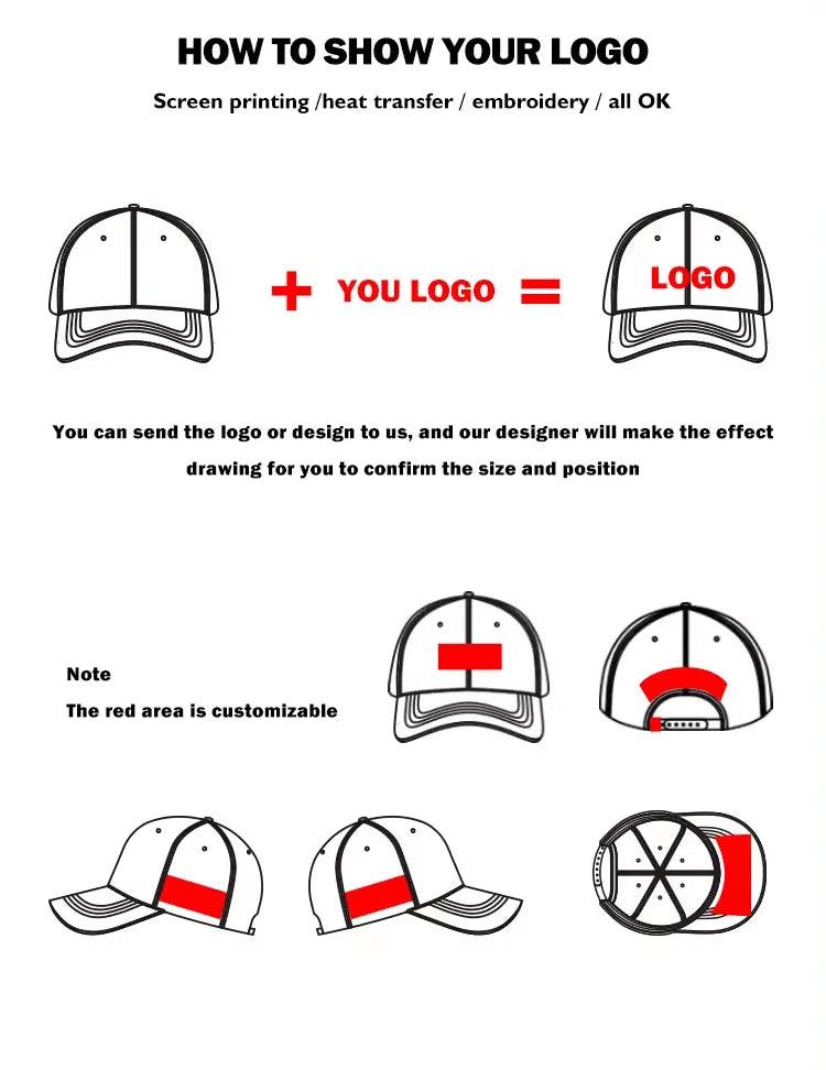 2024  CengLuanDieZhang Custom 5 Panel Cotton Baseball Caps Premium 3D Embroidery Print Logo Fitted Unisex Baseball Sports Cap Hats CengLuanDieZhang