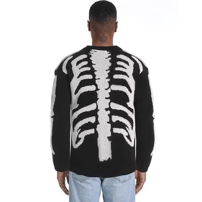 2024  CengLuanDieZhang Custom LOGO OEM & ODM men sweater Jacquard Pattern knit jumpers winter cotton knitwear designer cerw neck knitted sweater men CengLuanDieZhang