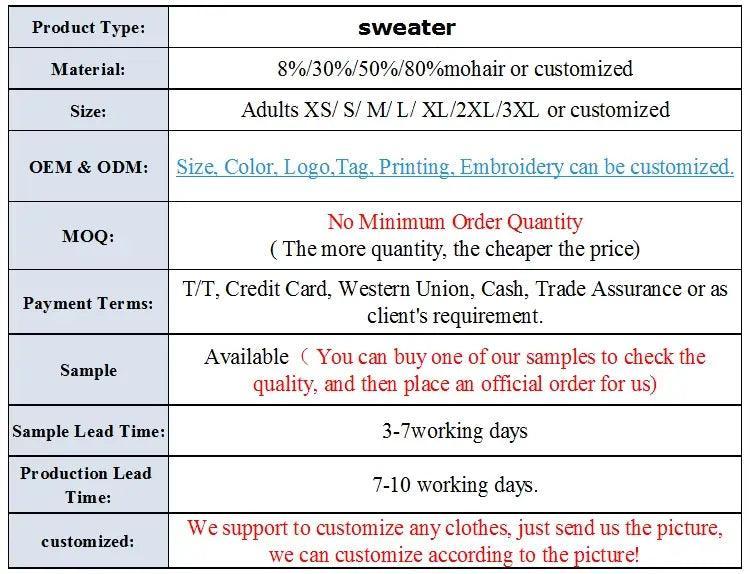 2024  CengLuanDieZhang  men mohair sweater Fuzzy Striped knit pullover knitwear Long Sleeve knitted crew neck winter mohair sweater men CengLuanDieZhang