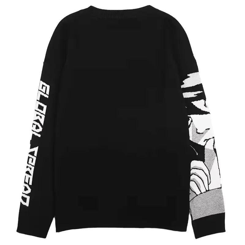 2024  Custom LOGO OEM & ODM men sweater pullover Jacquard Pattern knitwear winter crewneck knitted cotton designer custom knit sweater CengLuanDieZhang
