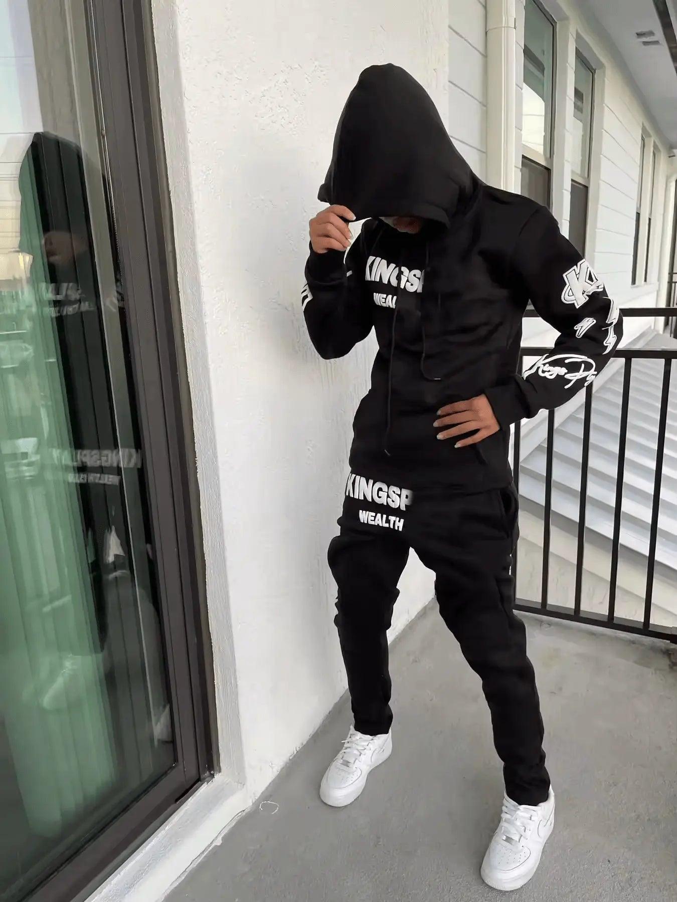 2024 Manufacturer Customized High-Quality Training Jogging Printed Men'S Cotton Sportswear Tracksuit My Store