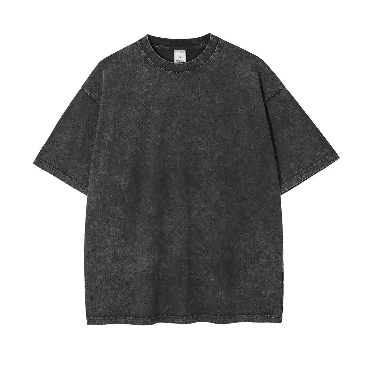 2024 new trendy short-sleeved T-shirt comfortable cotton breathable high-quality loose casual hip-hop T-shirt My Store