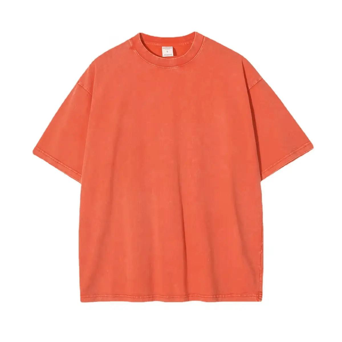 2024 new trendy short-sleeved T-shirt comfortable cotton breathable high-quality loose casual hip-hop T-shirt My Store