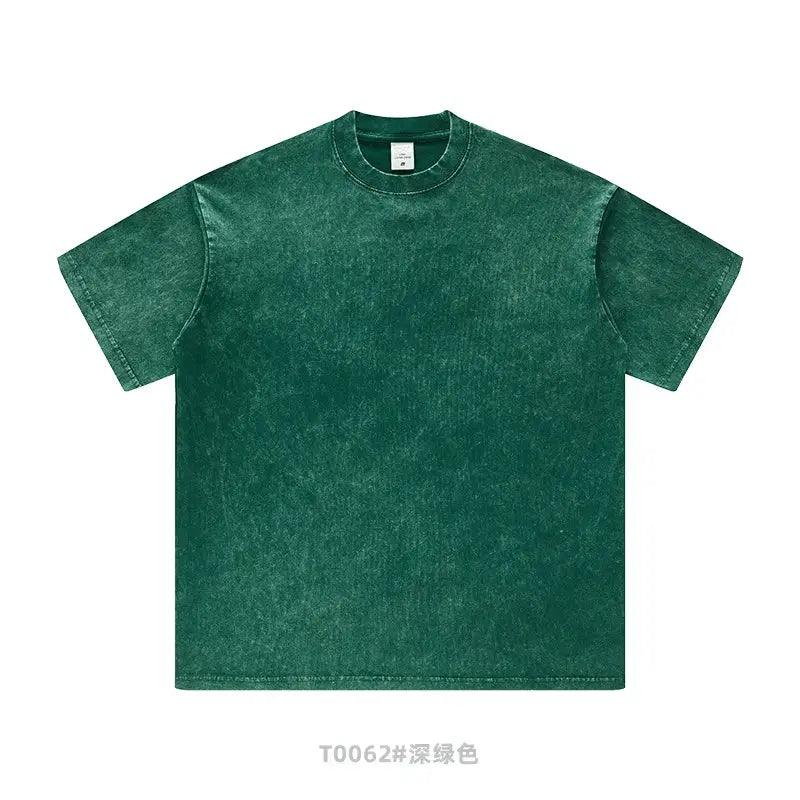 2024 new trendy short-sleeved T-shirt comfortable cotton breathable high-quality loose casual hip-hop T-shirt My Store