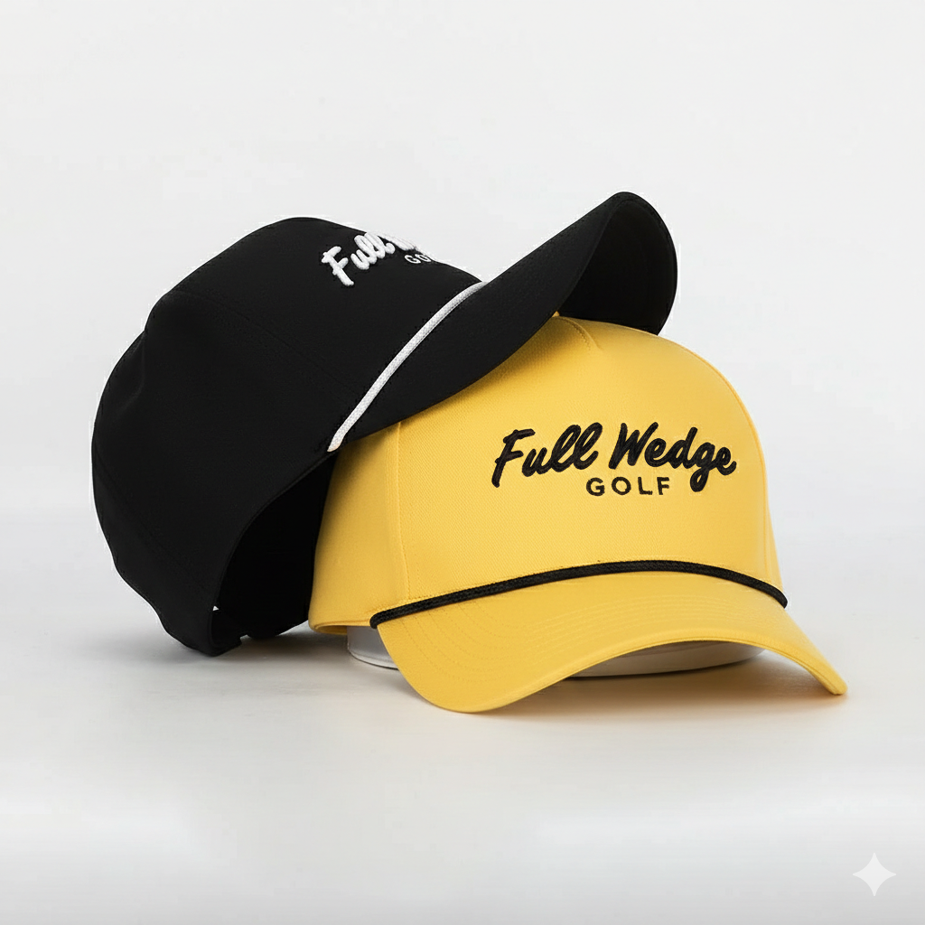 Custom Embroidery 5-Panel Nylon Rope Golf Hat