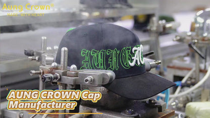 Aung Crown High Quality 5 Panel Unisex Satin Lined Baseball Cap Adjustable Size Premium Structured Sport Baseball Hats