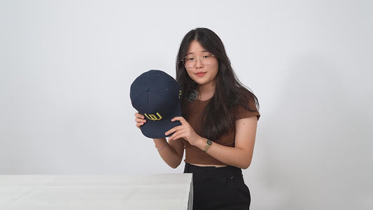 Aung Crown Brand Quality 5 Panel Unisex Cotton Baseball Hat Custom Embroidery Logo Curved Brim Gorras Baseball Caps